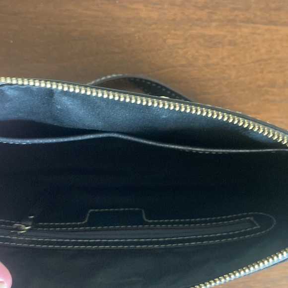 Kate Spade Silver Mini Purse with Gold Chain - Picture 3 of 7